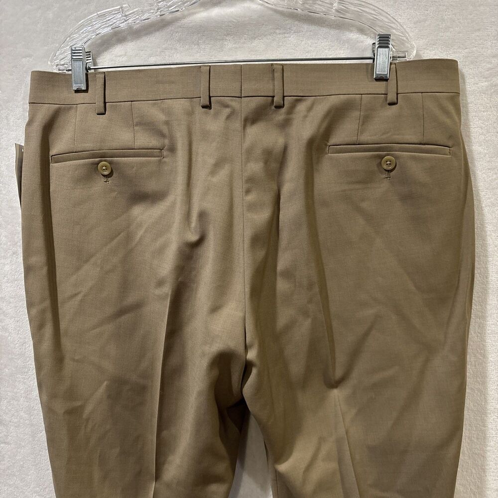 Lauren Ralph Lauren High Performance Wool Ultraflex Dress Pants Tan 38x30 NWT - Picture 6 of 10